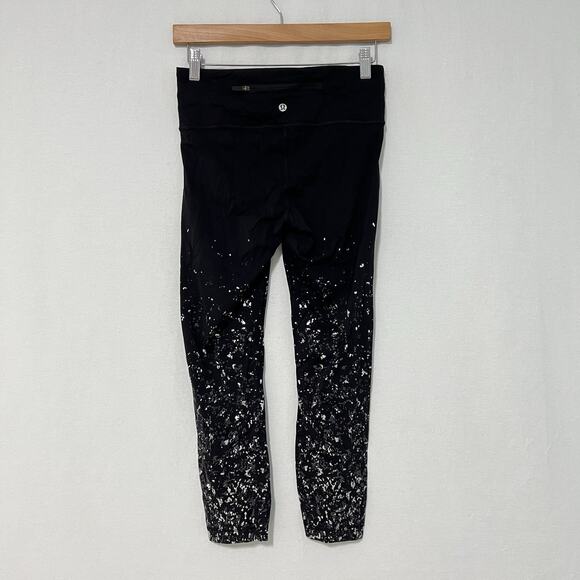 Lululemon Wunder Under Crop High Rise Full-On 23" Women’s 6 Leggings Thigh Lunar - Picture 7 of 12